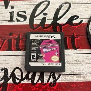 Monster High Nintendo Ds game
